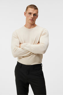 Men | Lyle Merino Creneck Sweater | Oyster Gray