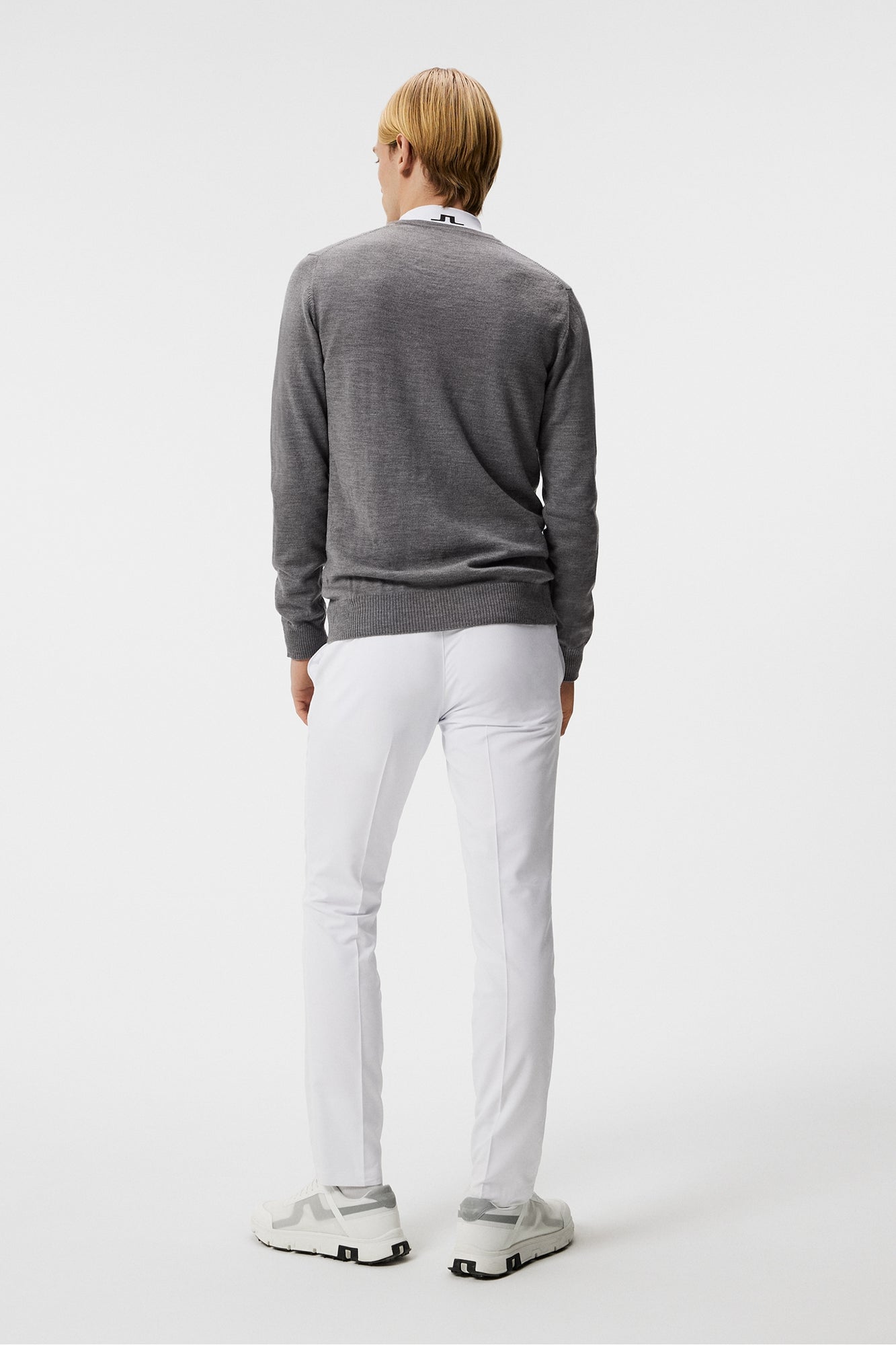 Men | Lymann-True Merino | Grey Melange
