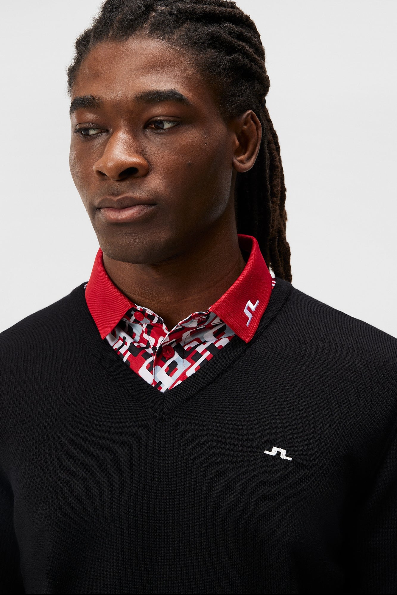 Men | Lymann Knitted Sweater | Black