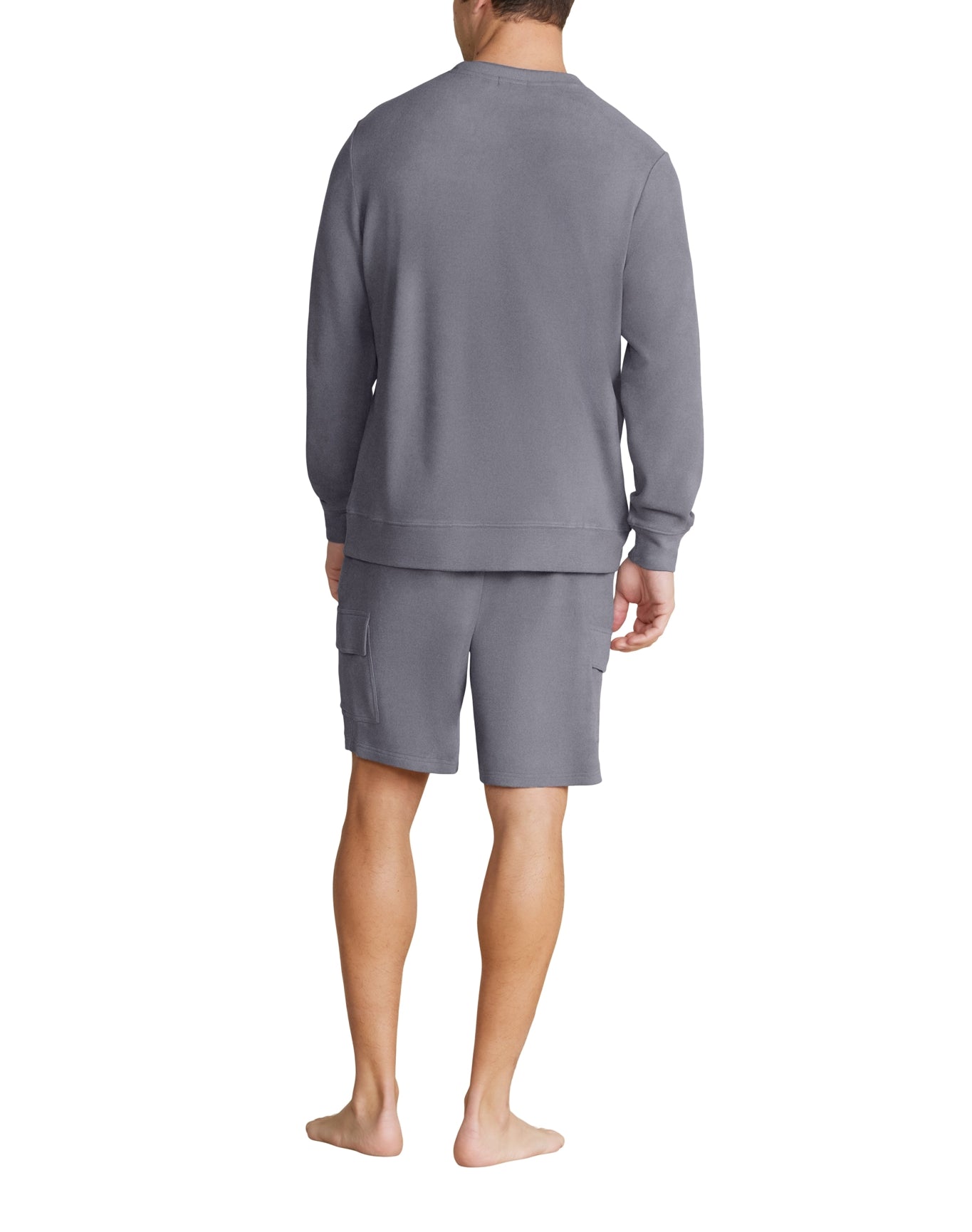 Men | MC Brushed Fleece Cargo Short | Coal