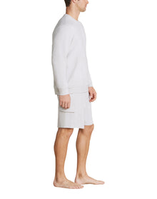 Men | MC Brushed Fleece Cargo Short | Silver