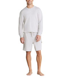 Men | MC Brushed Fleece Cargo Short | Silver