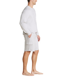 Men | MC Brushed Fleece Cargo Short | Silver