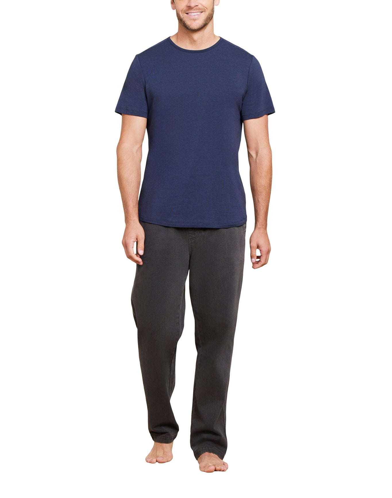 Men | MC Seamed Short Sleeve | Indigo