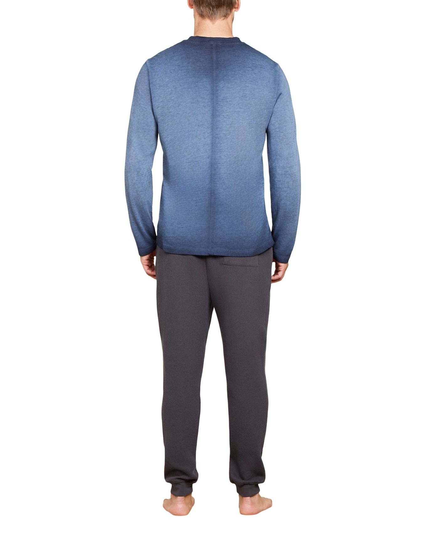 Men | MC s Triblend L/S Pocket Tee | Mineral Indigo