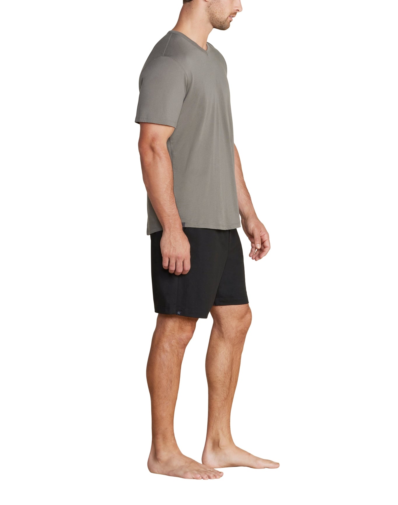 Men | MC s Washed Jersey Short Sleeve | Steel