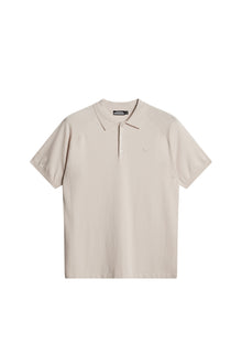 Men | Martin Knit Polo | Moonbeam