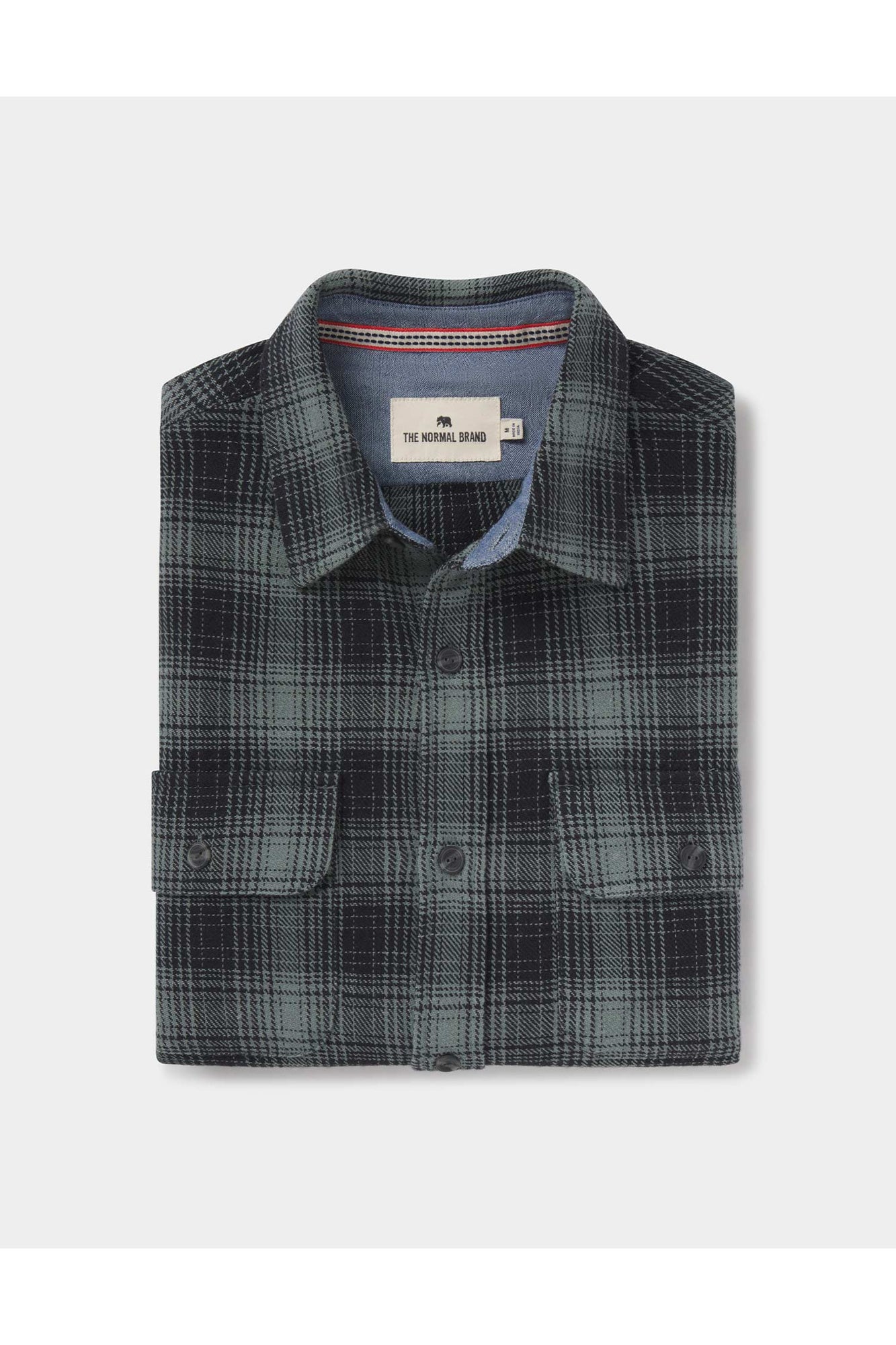 Men | Mountain Overshirt | Eucalyptus Plaid