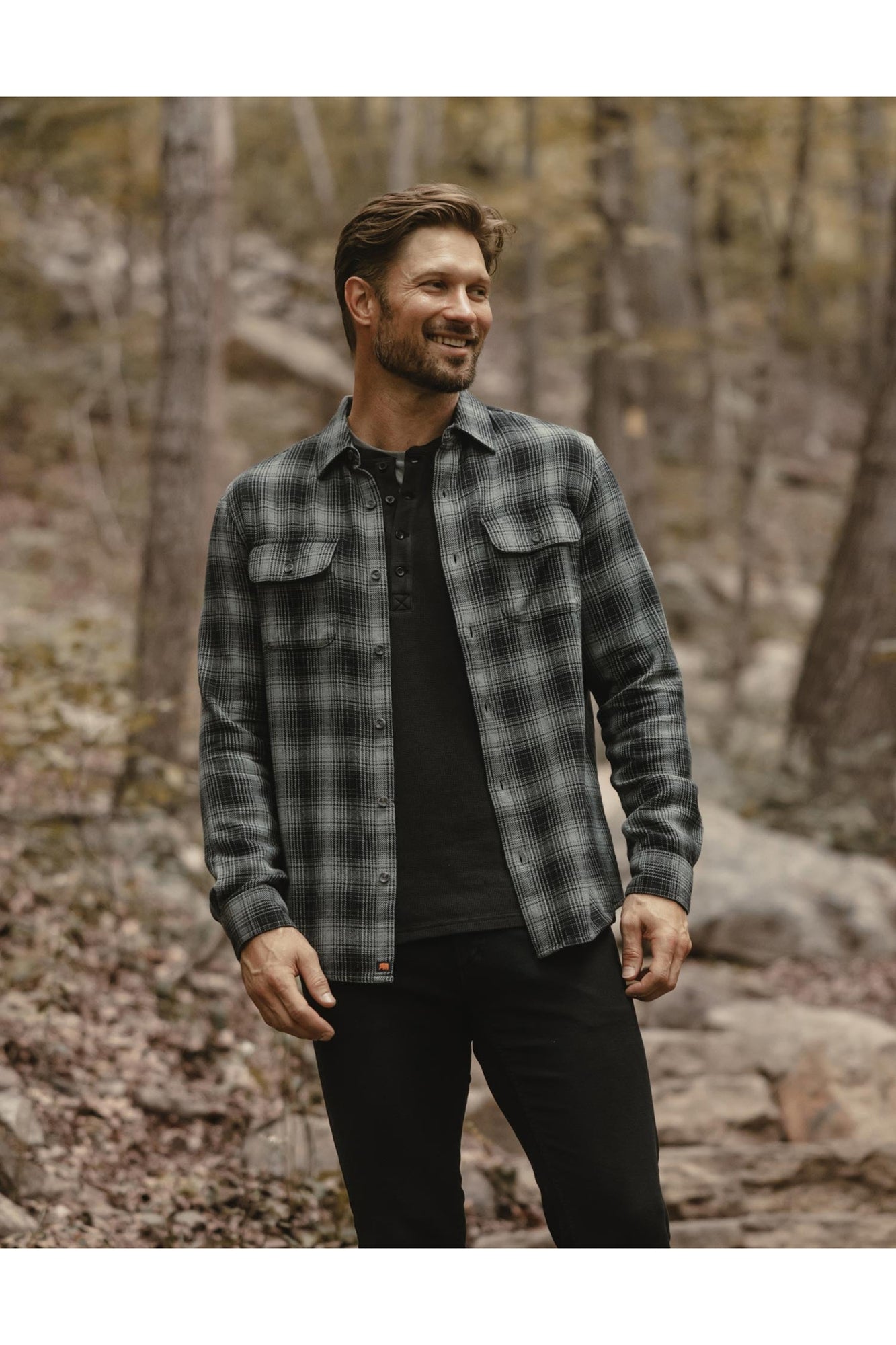 Men | Mountain Overshirt | Eucalyptus Plaid
