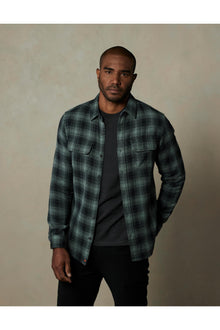 Men | Mountain Overshirt | Eucalyptus Plaid