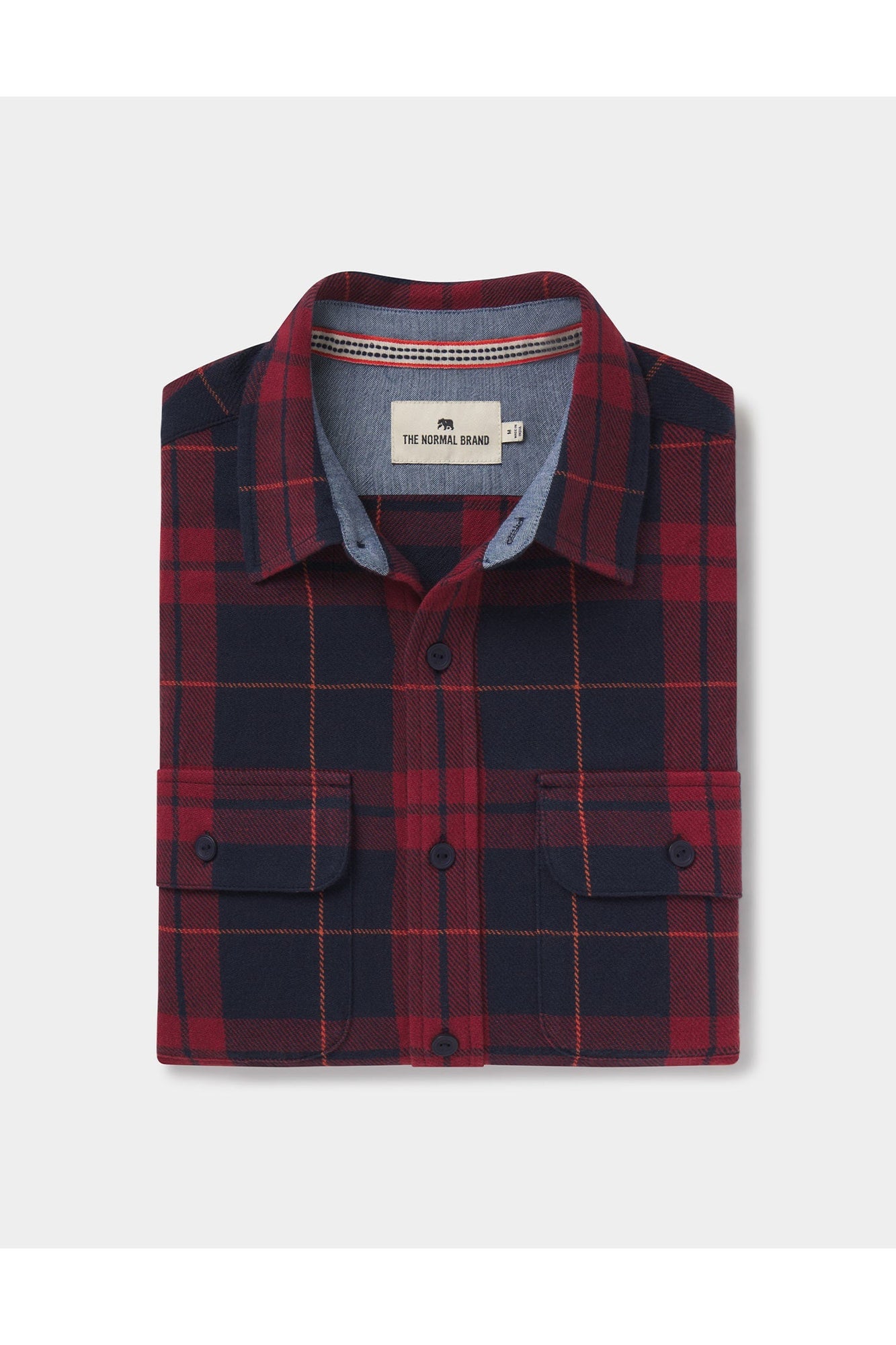Men | Mountain Overshirt | Garnet Plaid