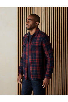 Men | Mountain Overshirt | Garnet Plaid