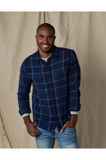 Men | Mountain Overshirt | Indigo Plaid