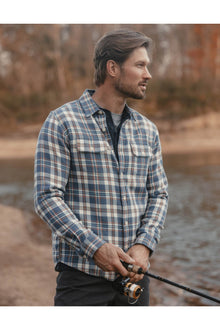 Men | Mountain Overshirt | Mineral Blue