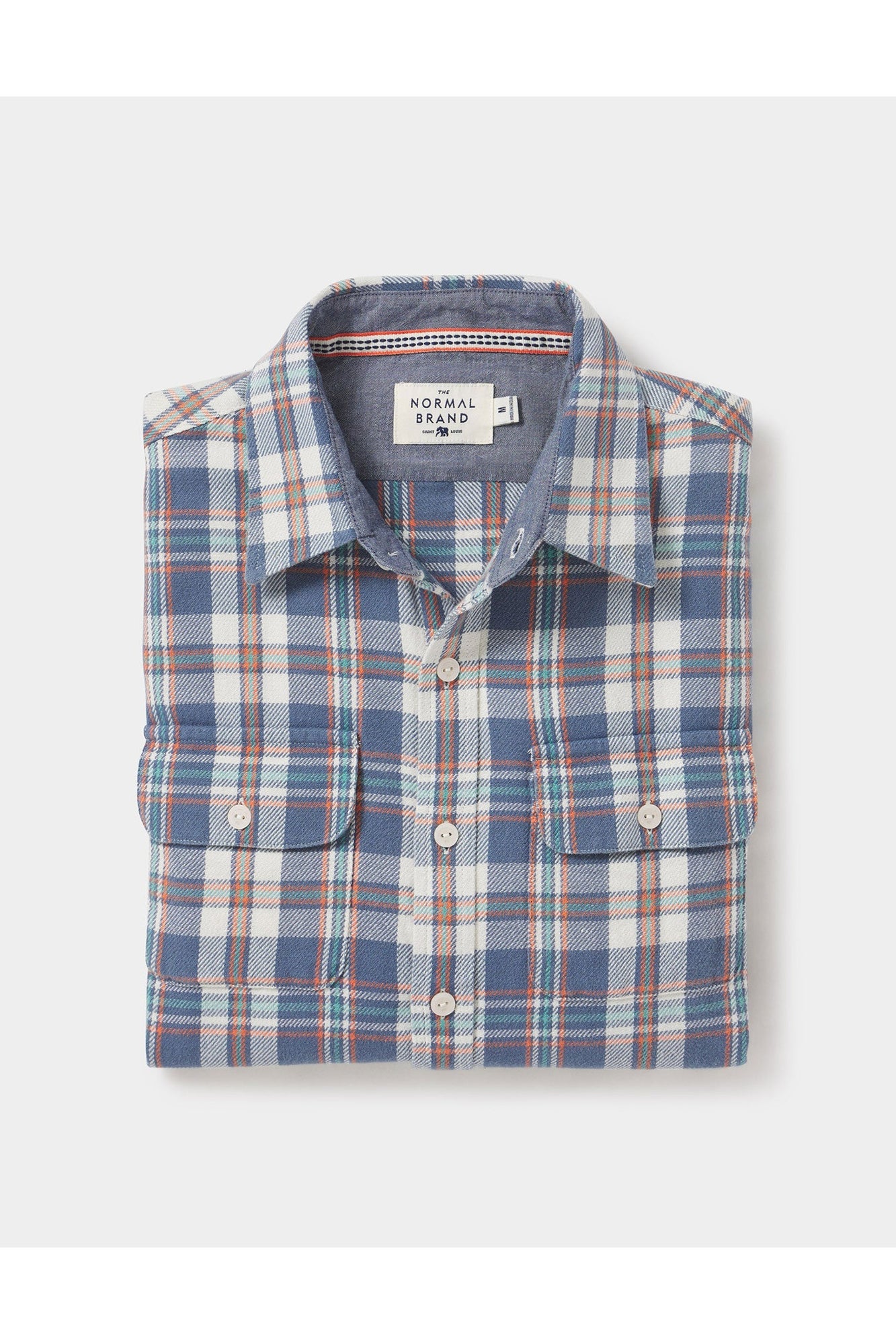 Men | Mountain Overshirt | Mineral Blue