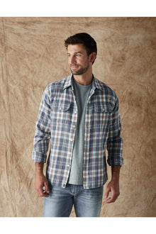Men | Mountain Overshirt | Mineral Blue