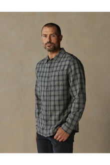 Men | Nikko Button Up Shirt | Ink Plaid
