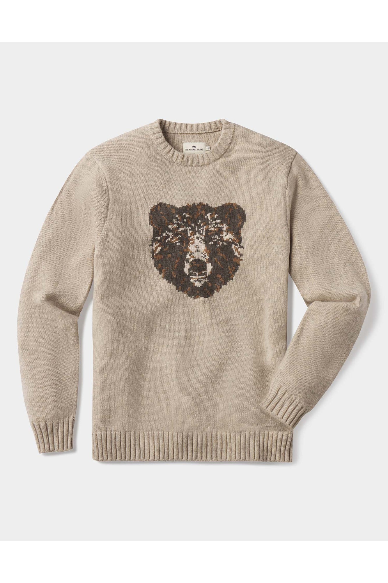 Men | Normal Bear Sweater | Oatmeal