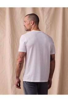 Men | Normal Jersey Henley | White