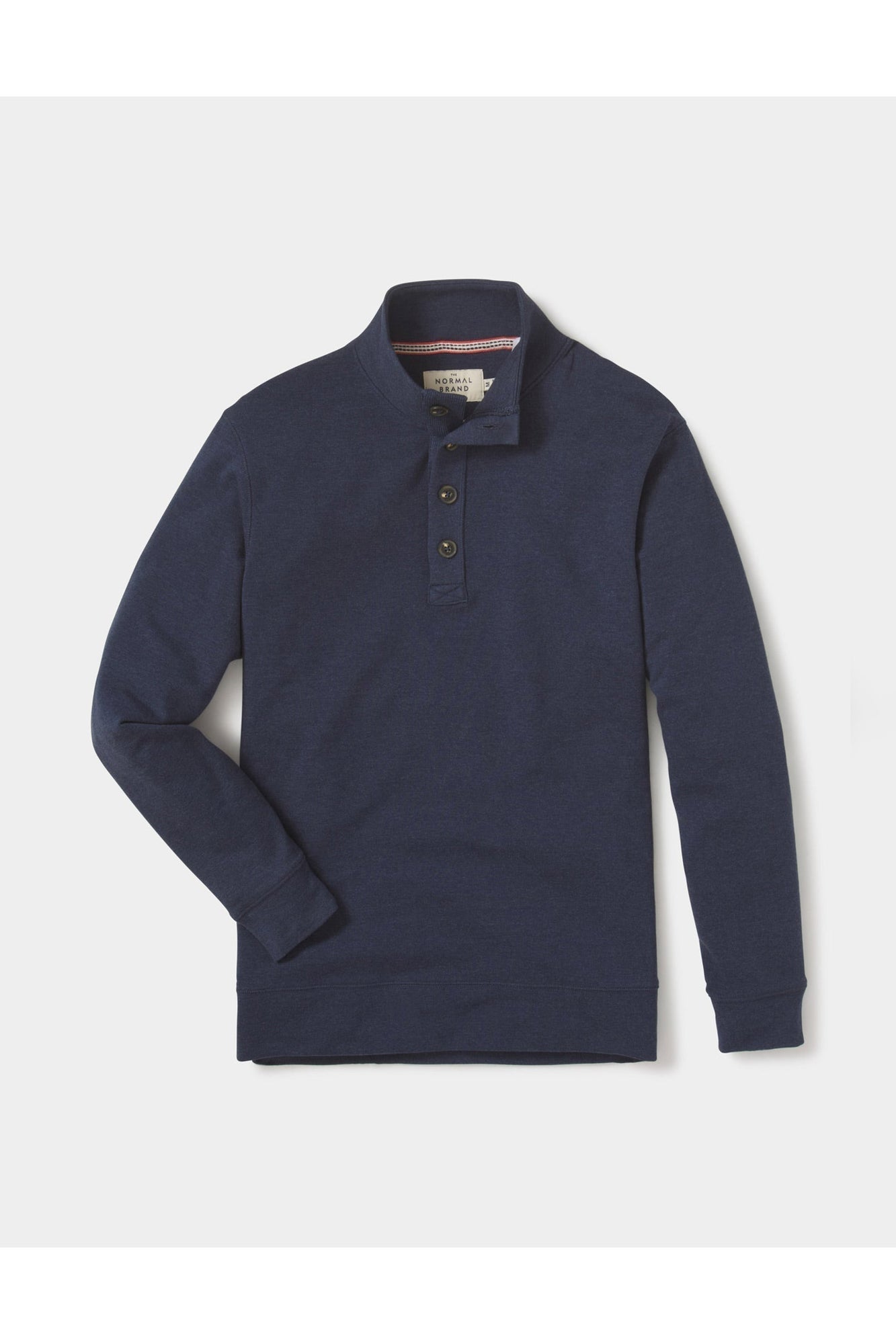 Men | Puremeso Button Popover | Navy
