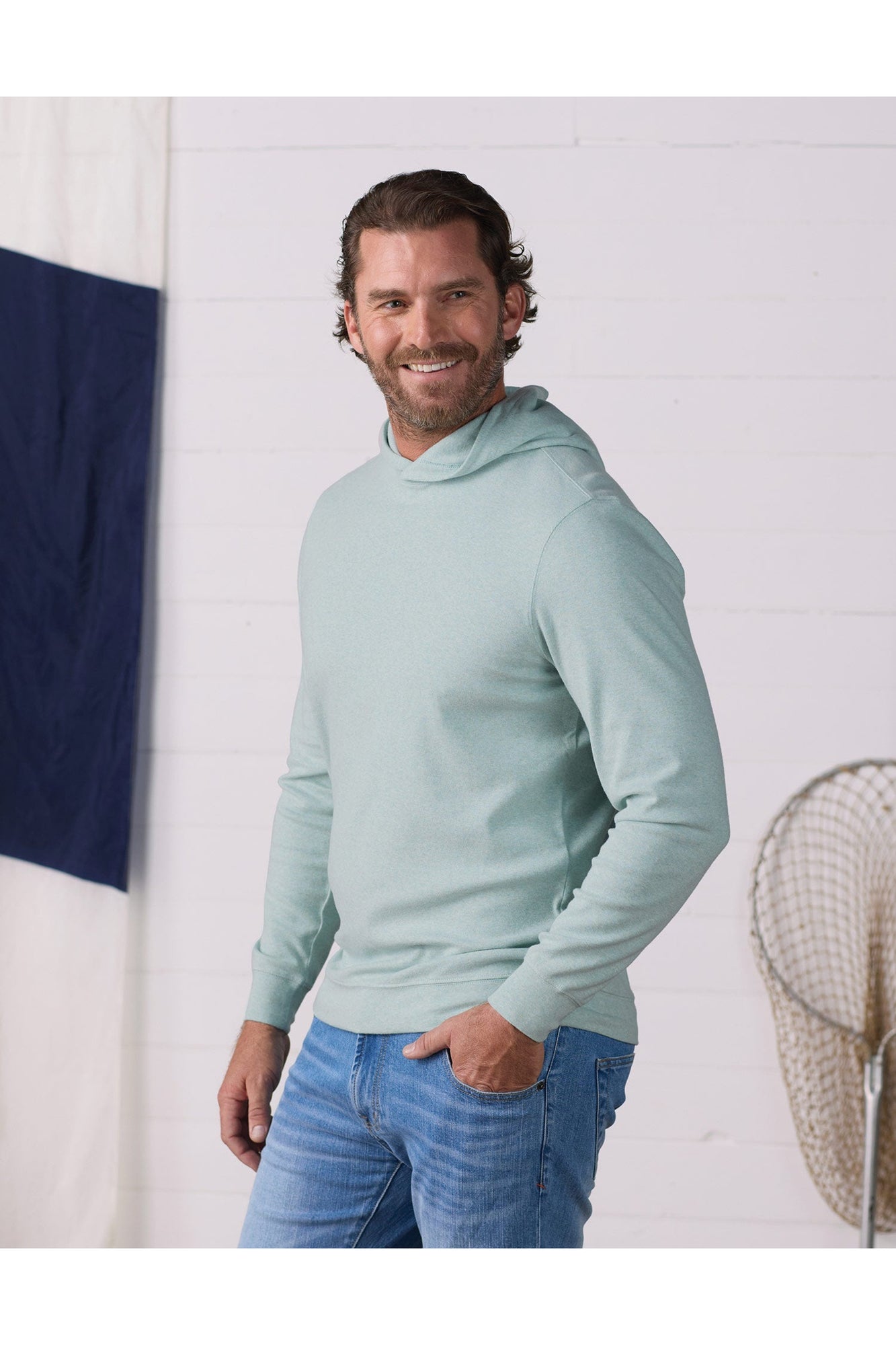 Men | Puremeso Essential Hoodie | Mint