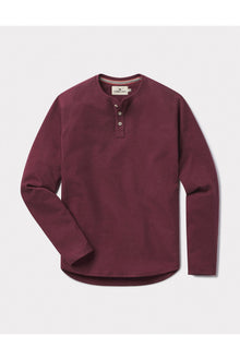 Men | Puremeso Everyday Henley | Wine