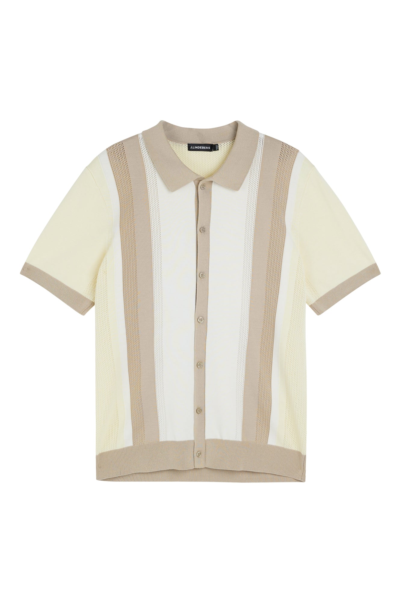 Men | Rey Striped Shirt | Safari Beige