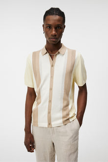Men | Rey Striped Shirt | Safari Beige