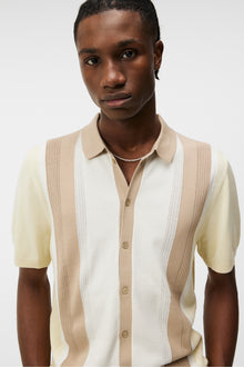 Men | Rey Striped Shirt | Safari Beige