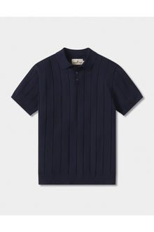 Men | Robles Rib Stitch Polo | White