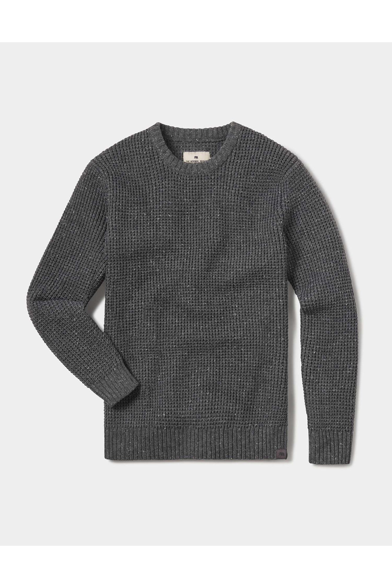 Men | Seawool Nep Crew | Grey