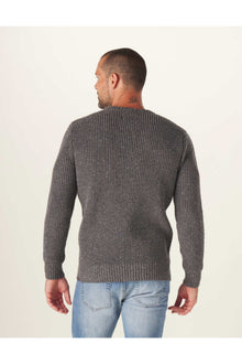 Men | Seawool Nep Crew | Grey