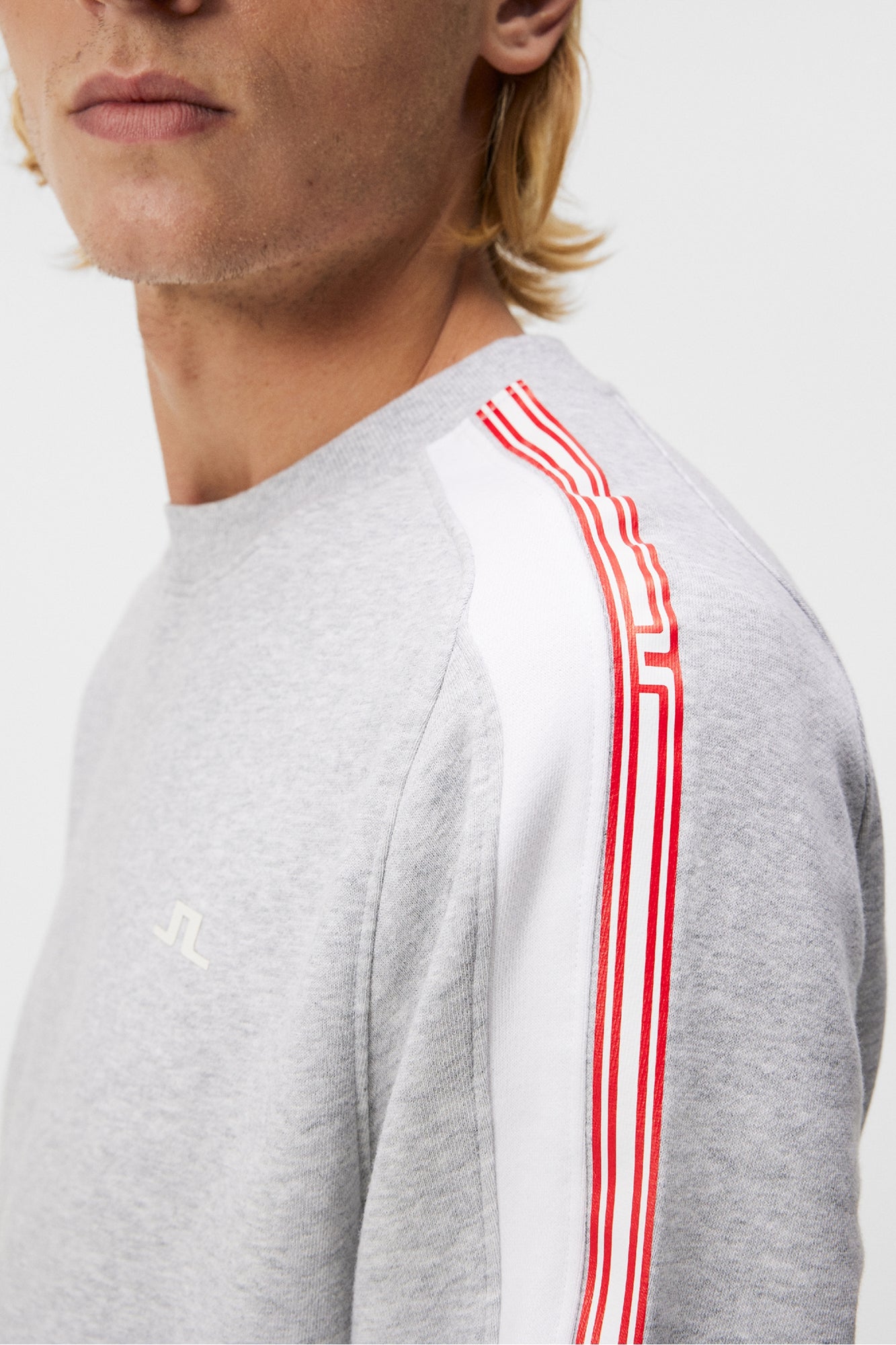 Men | Sneaky Creneck | Light Grey Melange