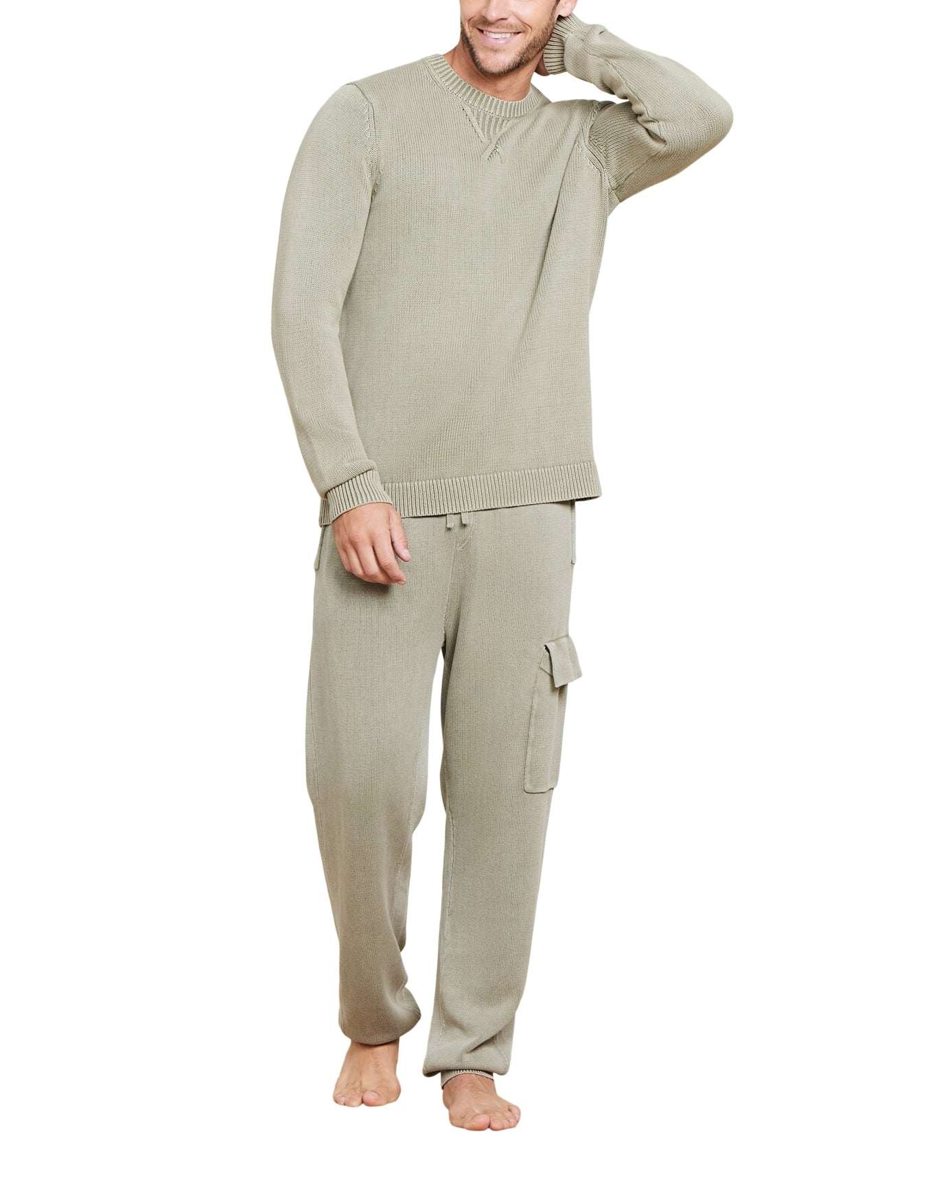 Men | Sunbleached Pullover | Military