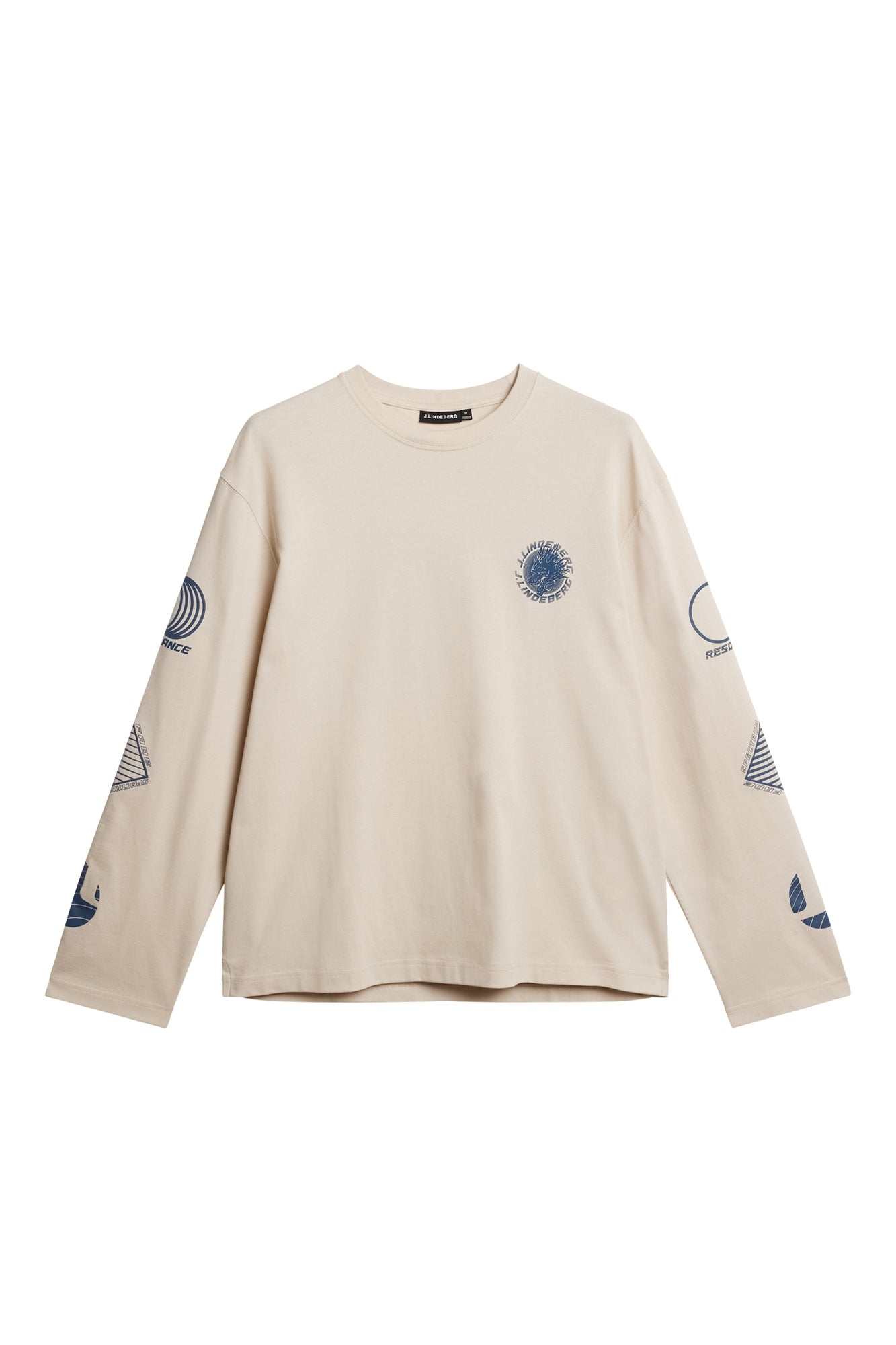 Men | Walsh Ls Print T-Shirt | Moonbeam