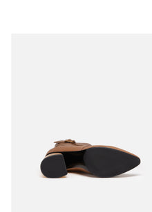 Mid-Calf Boots | Brown
