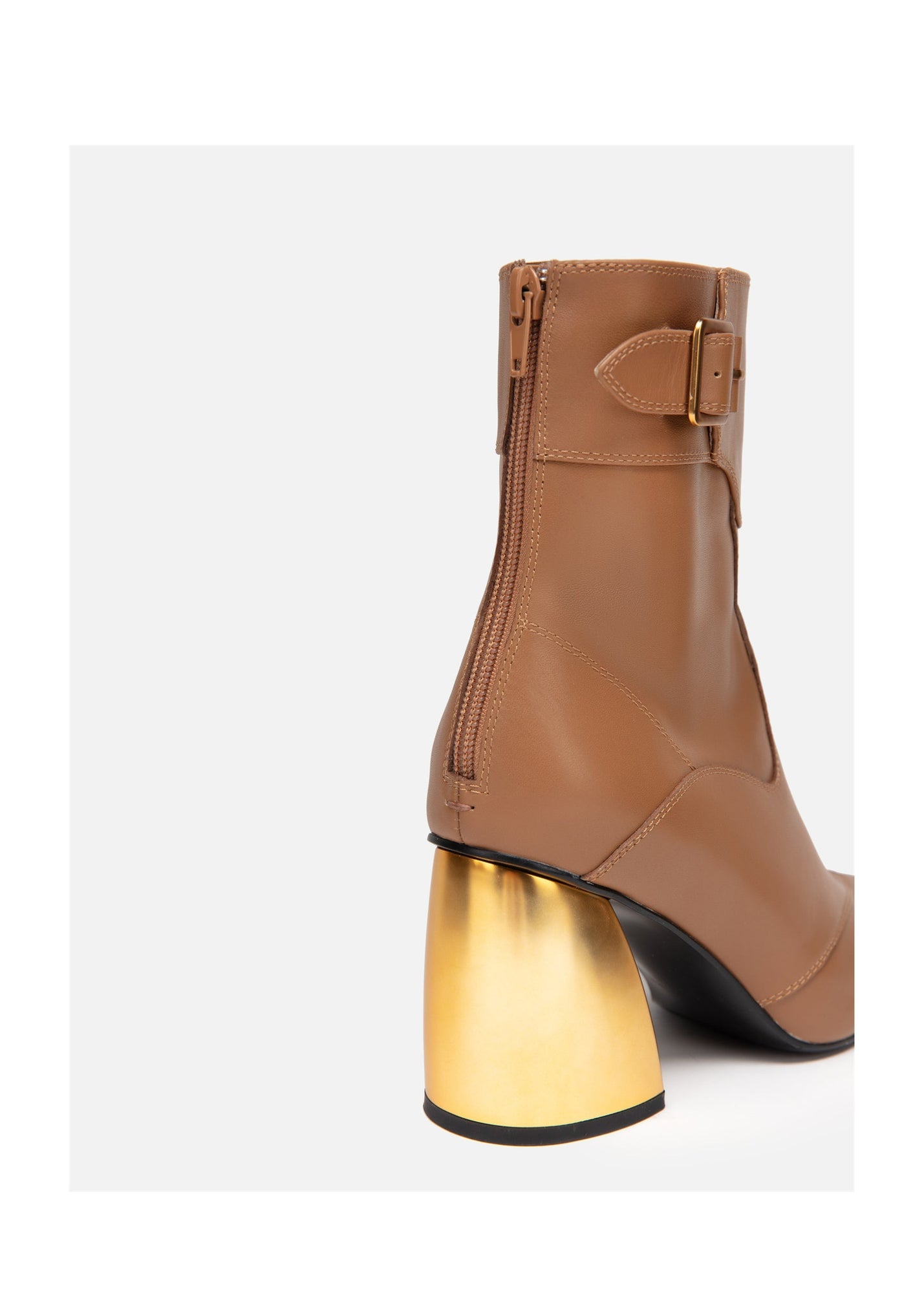 Mid-Calf Boots | Brown