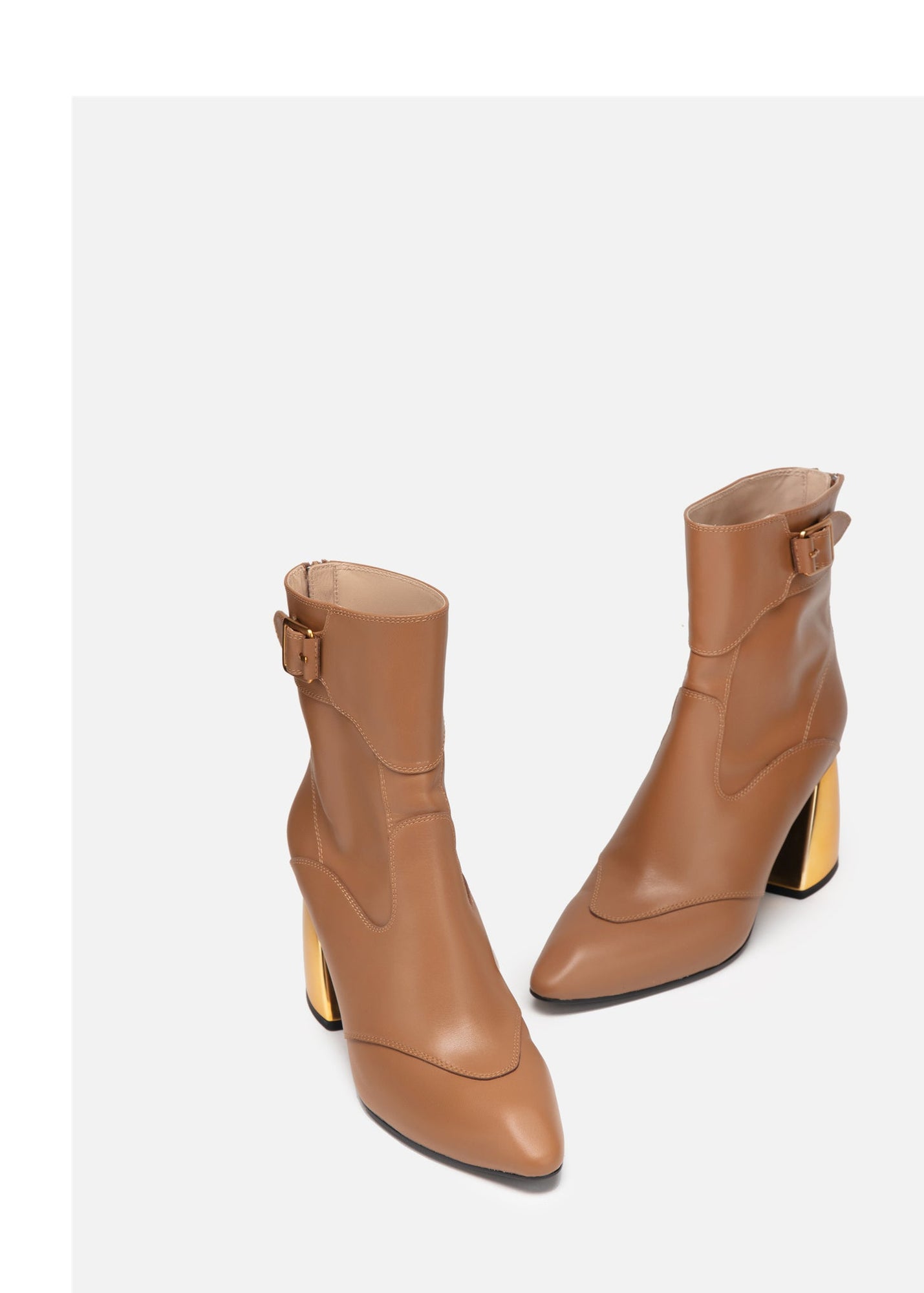 Mid-Calf Boots | Brown