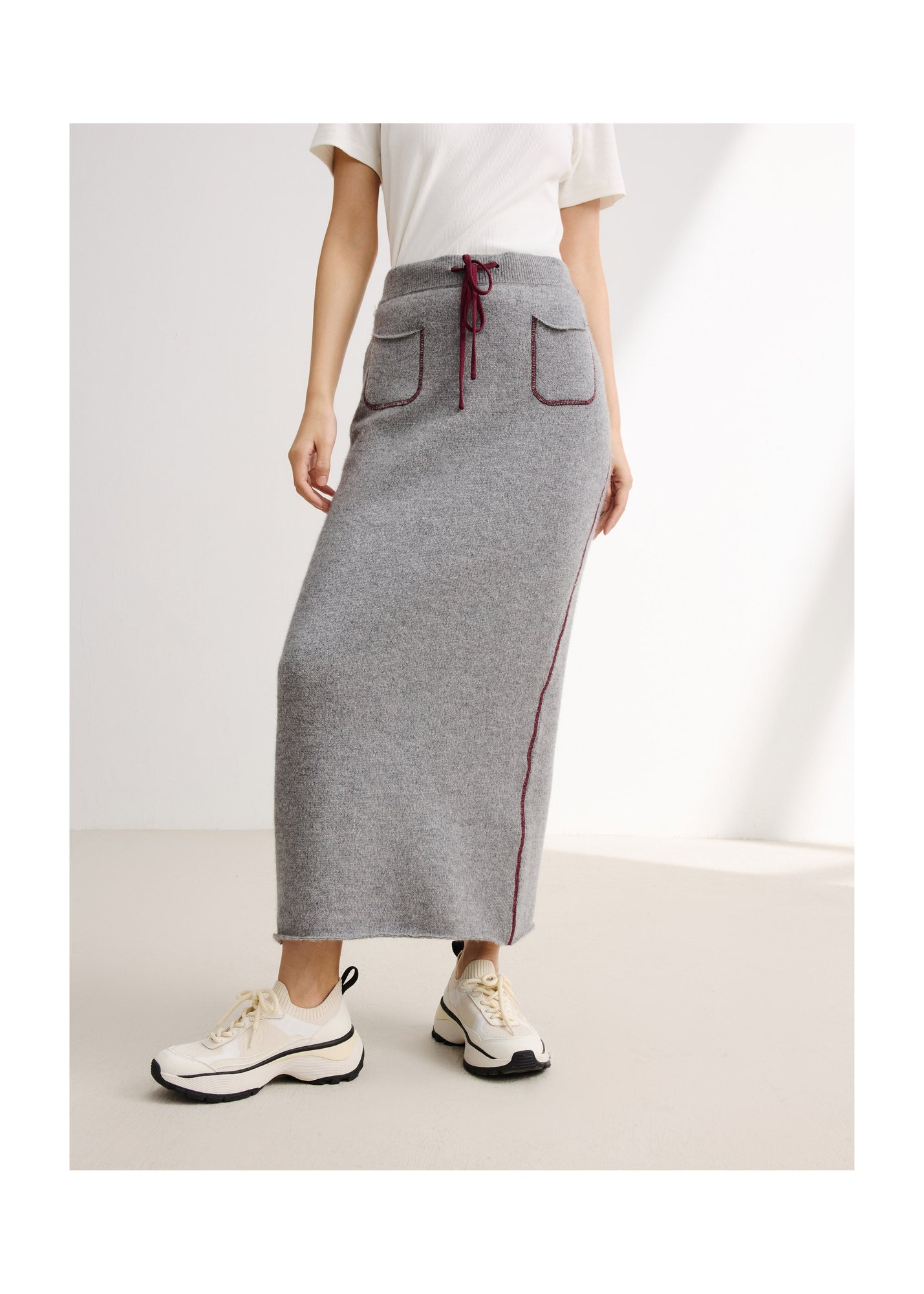 Midi Dress | Heather Grey