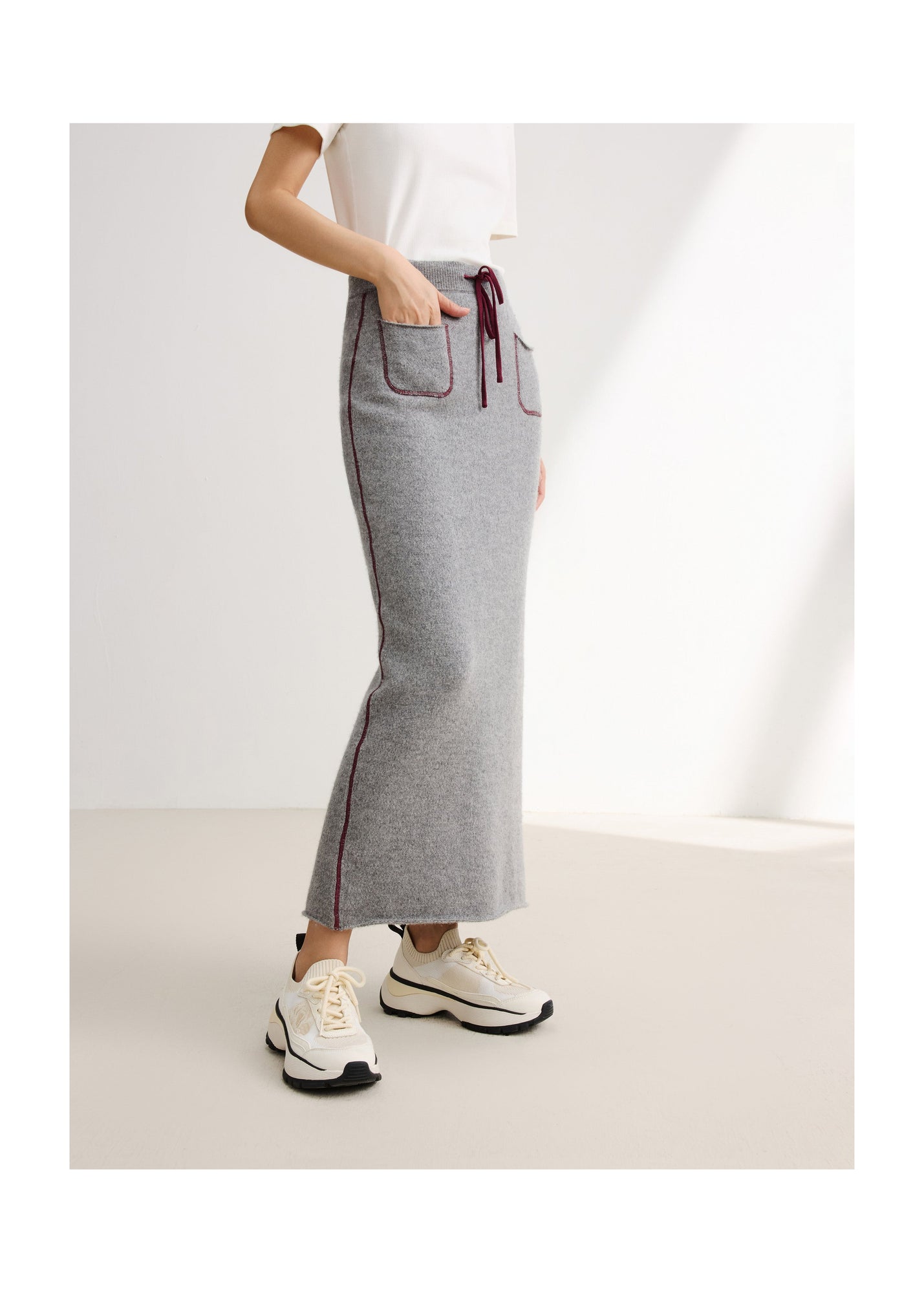 Midi Dress | Heather Grey