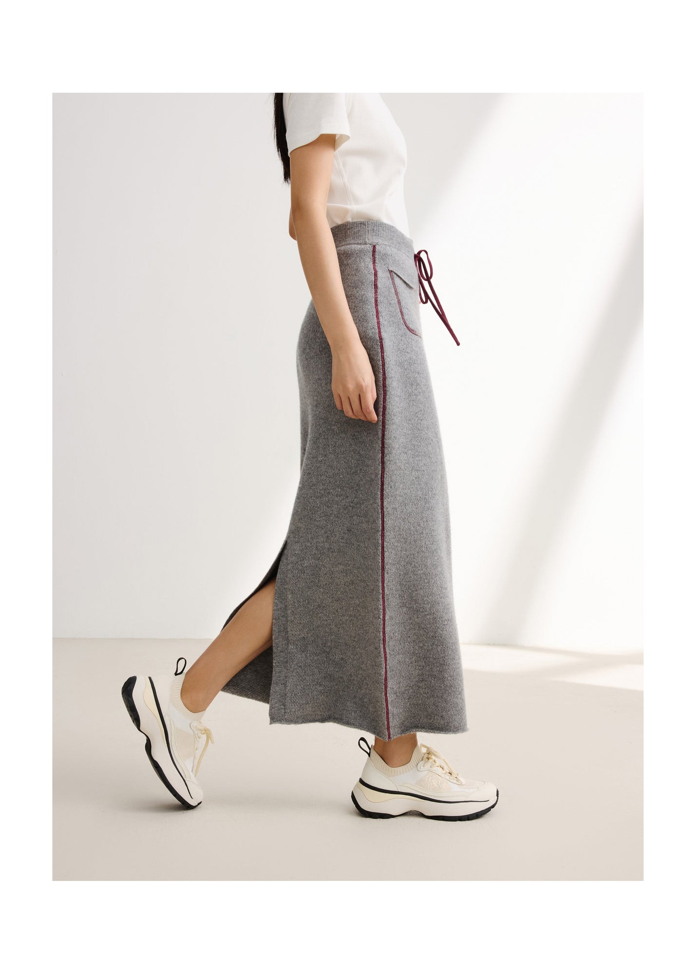 Midi Dress | Heather Grey