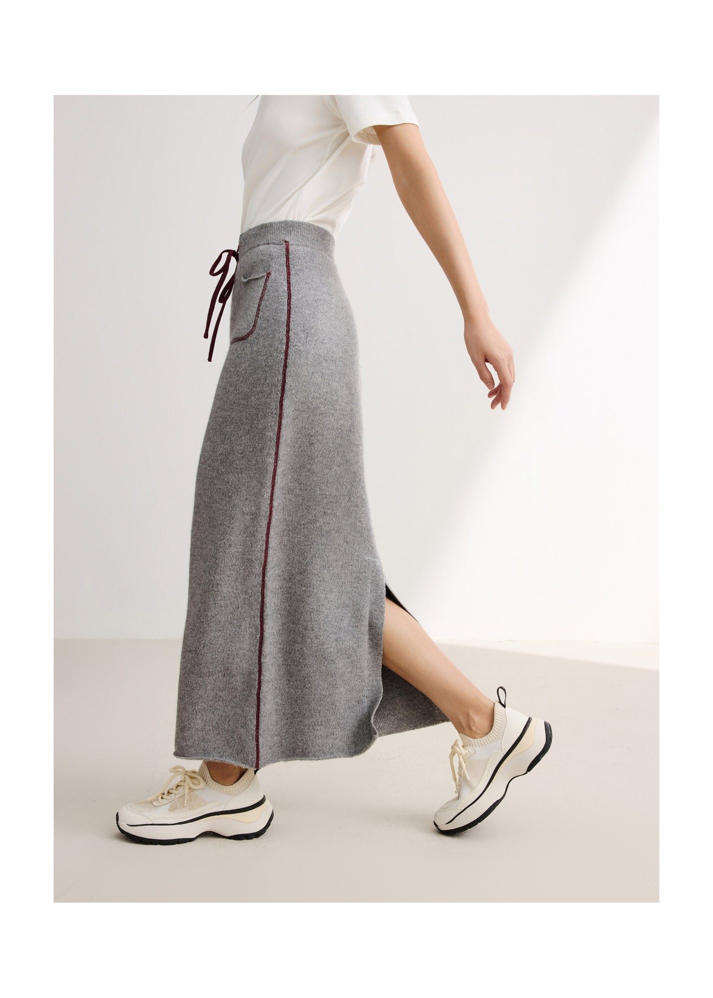 Midi Dress | Heather Grey