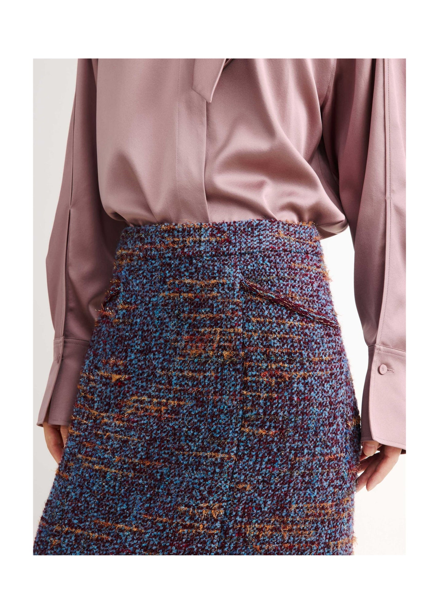 Midi Skirt | Blue