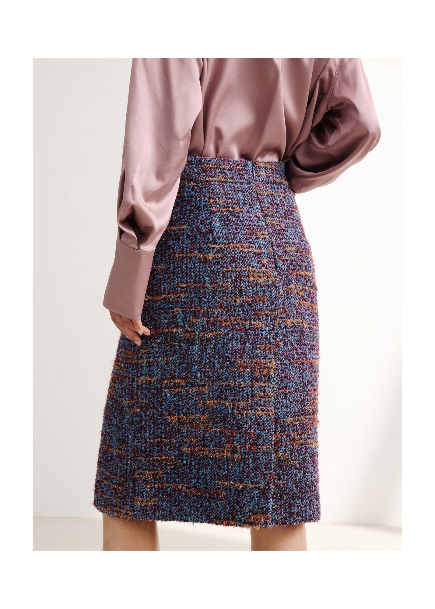 Midi Skirt | Blue