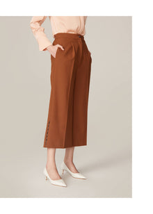 Midi Skirt | Brown
