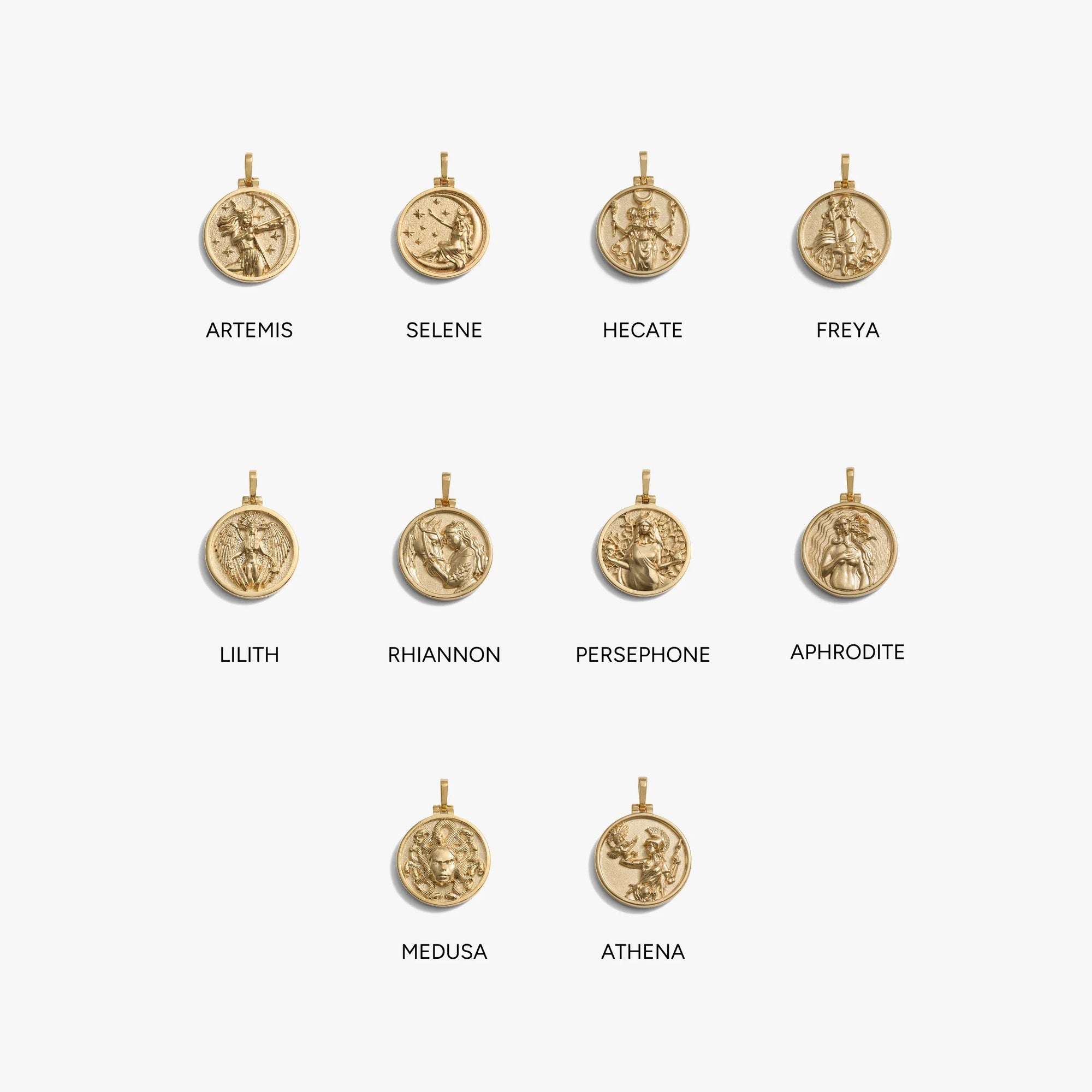 Awe Inspired Pendants Mini Goddess Pendant