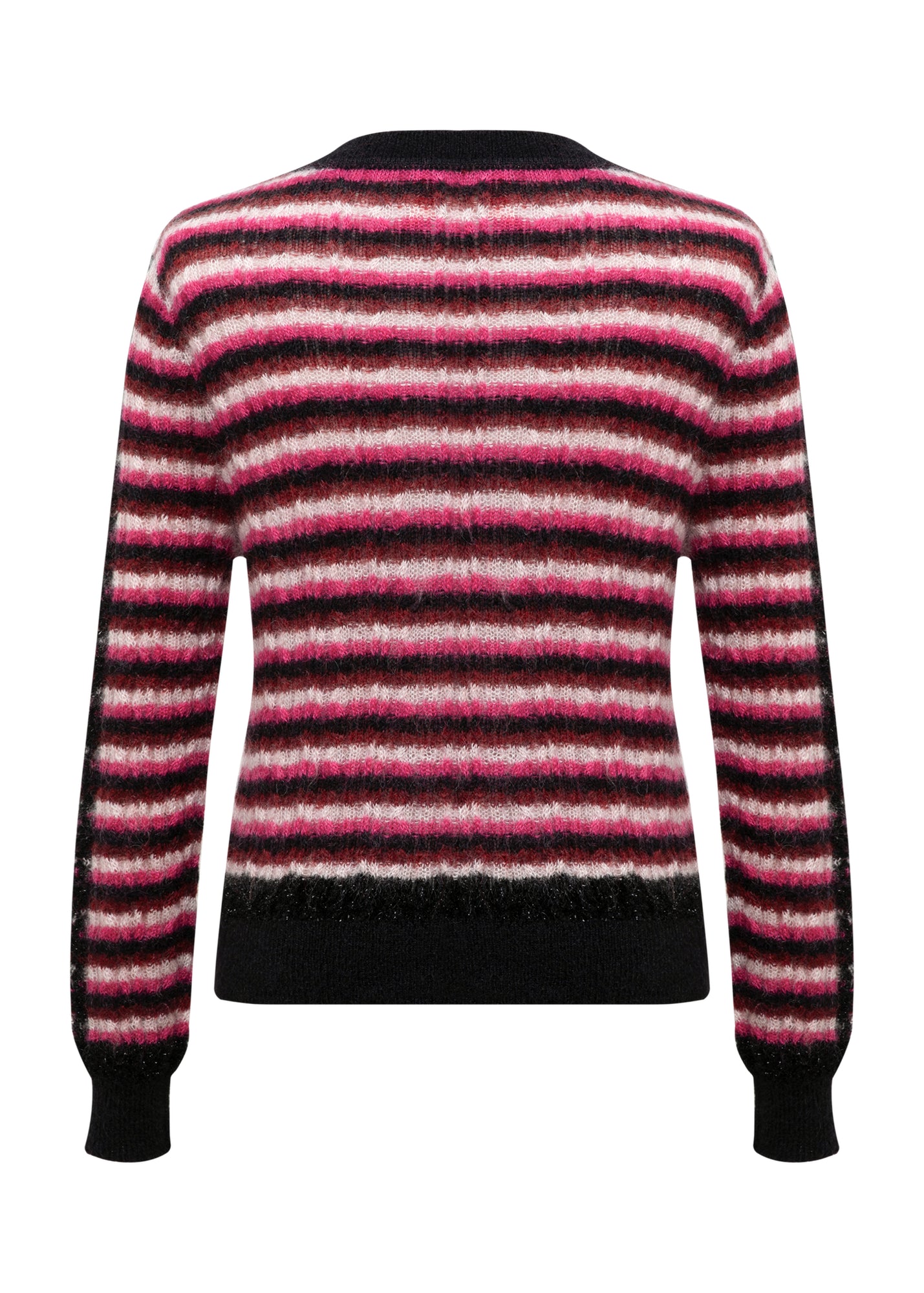 Mohair Knit Cardigan | Pink