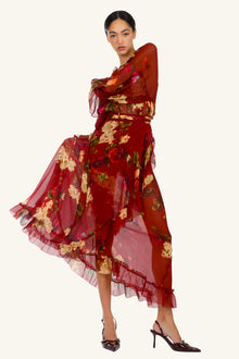 Murray Skirt | Rose Floral