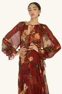 Murray Blouse | Rose Floral