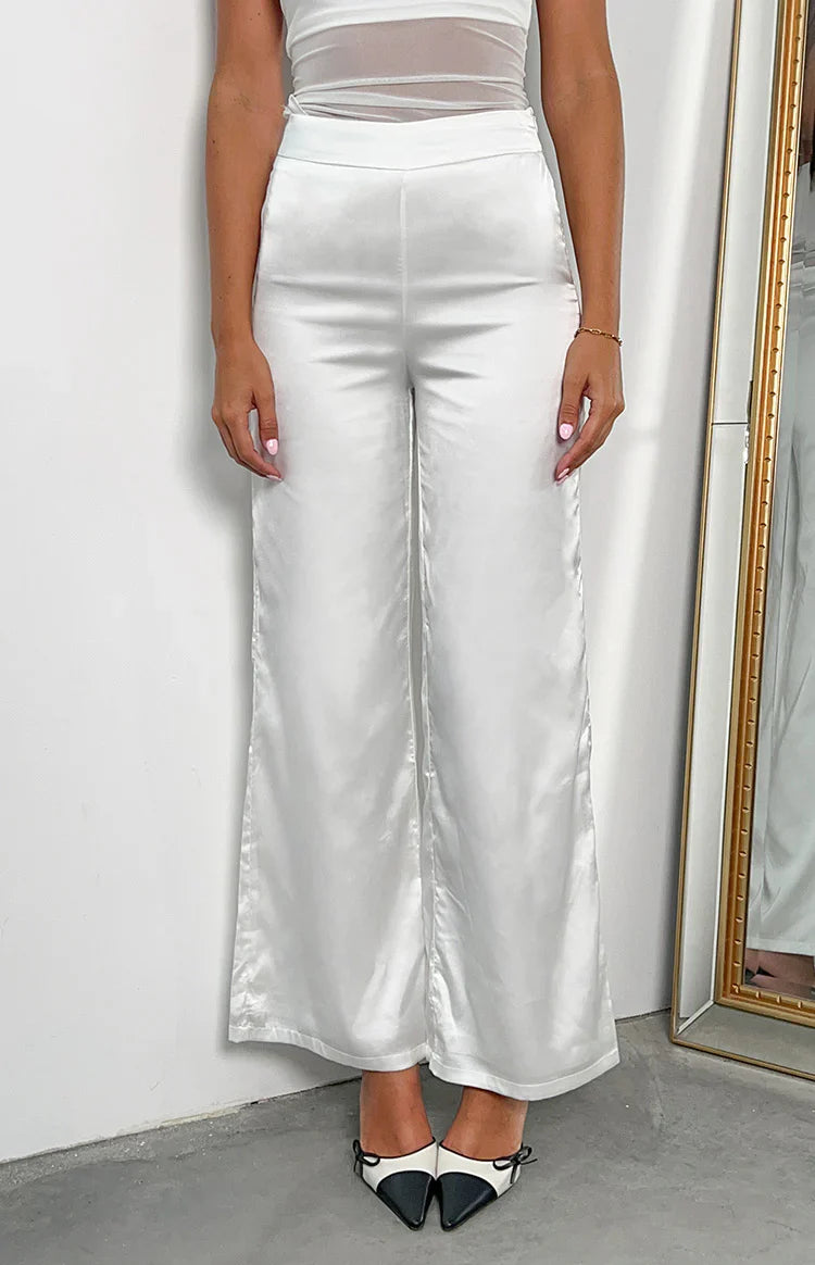 Mykonos Pants | White